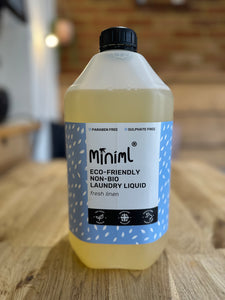 Miniml Non-Bio Laundry Liquid - Fresh Cotten 5 Litre