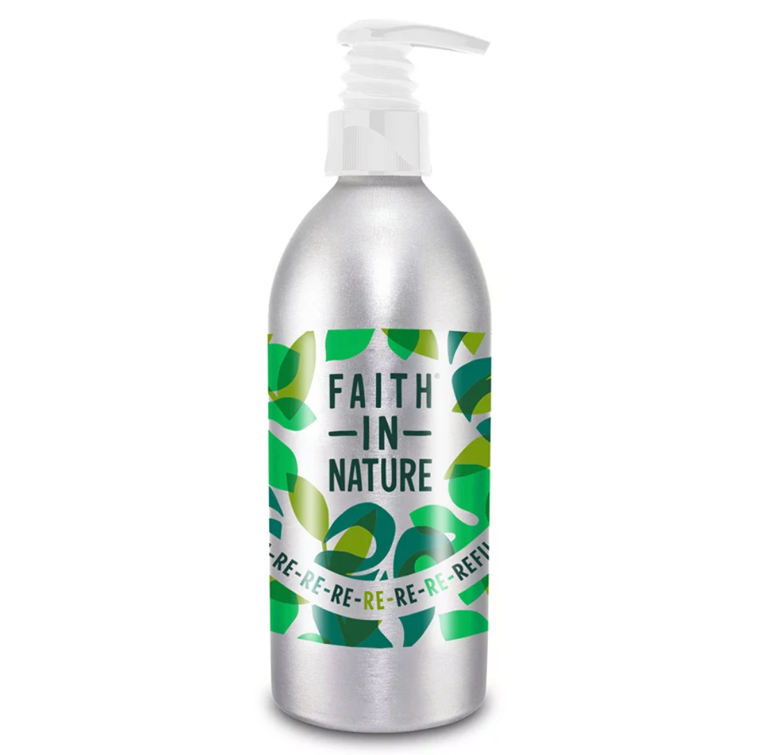 Faith In Nature - 450ml Metal Bottle