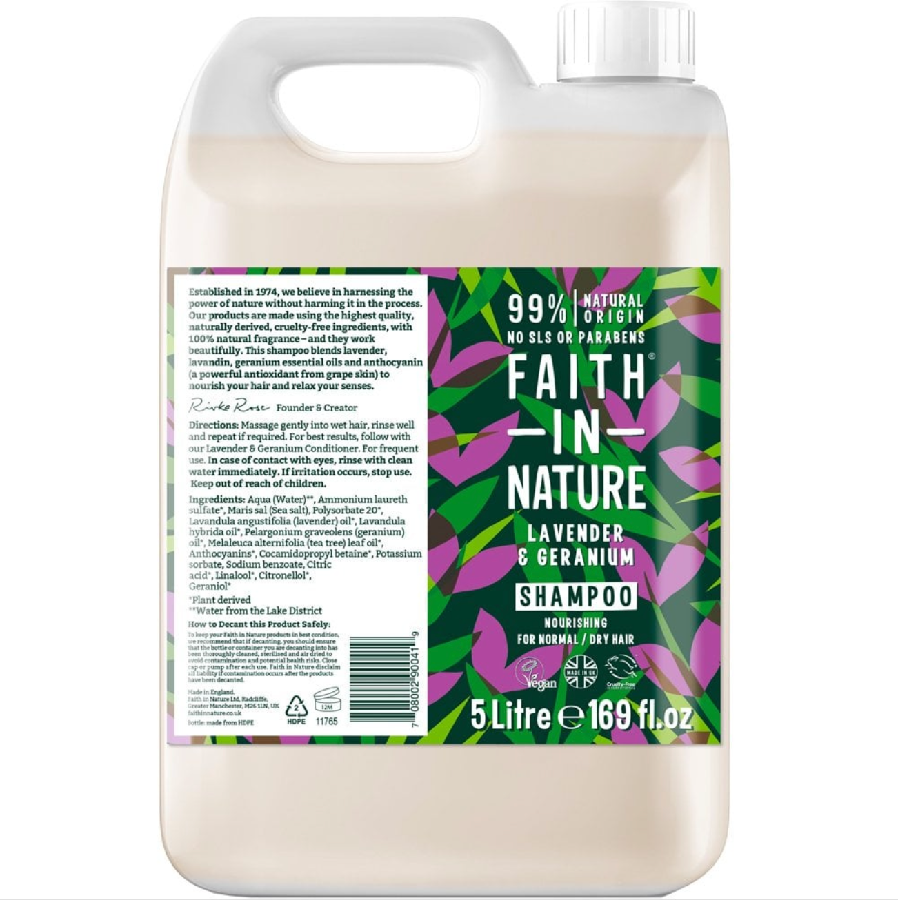 Faith In Nature Shampoo - Lavender (Per 100ml)
