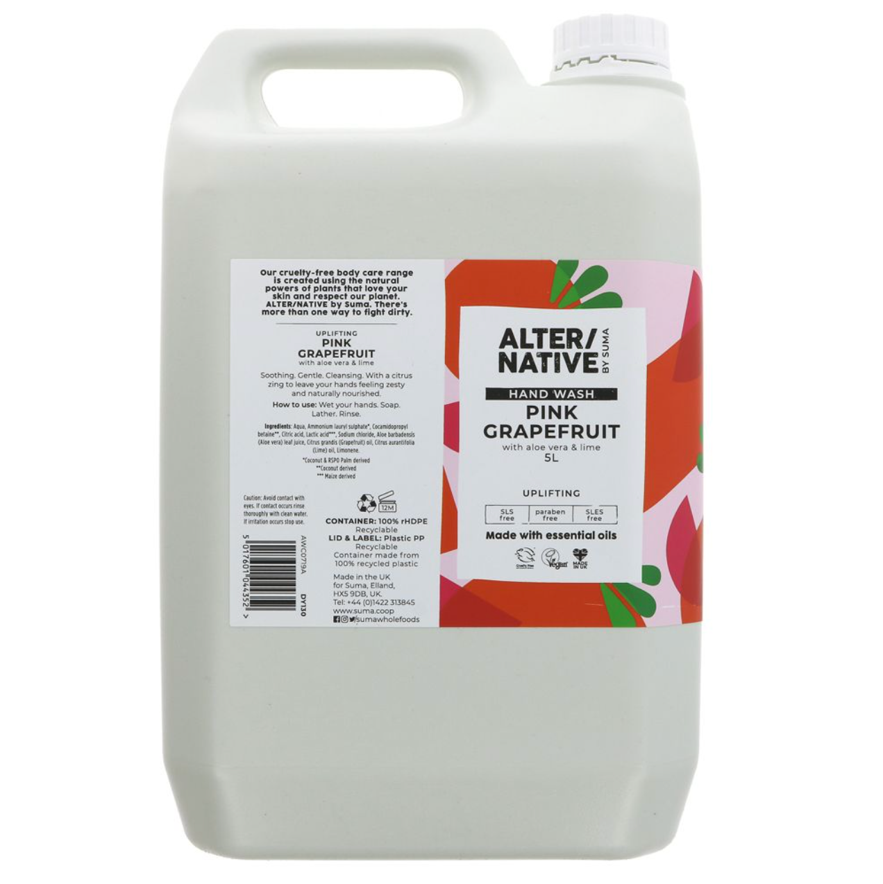 Alter/Native Hand Wash - Pink Grapefruit (Per 100ml)